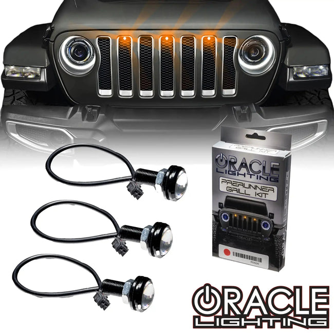 2018-2023 Jeep Wrangler JL ORACLE Pre-Runner LED Grill Light Kit