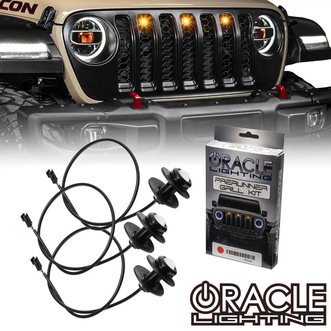 2020-2023 Jeep Gladiator JT ORACLE Lighting Pre-Runner Style LED Grill Light Kit