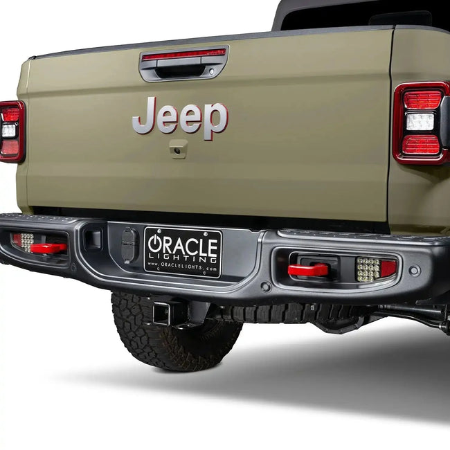 2020-2025 Jeep Gladiator JT ORACLE Rear Bumper LED Reverse Lights | 1,500 Lumens