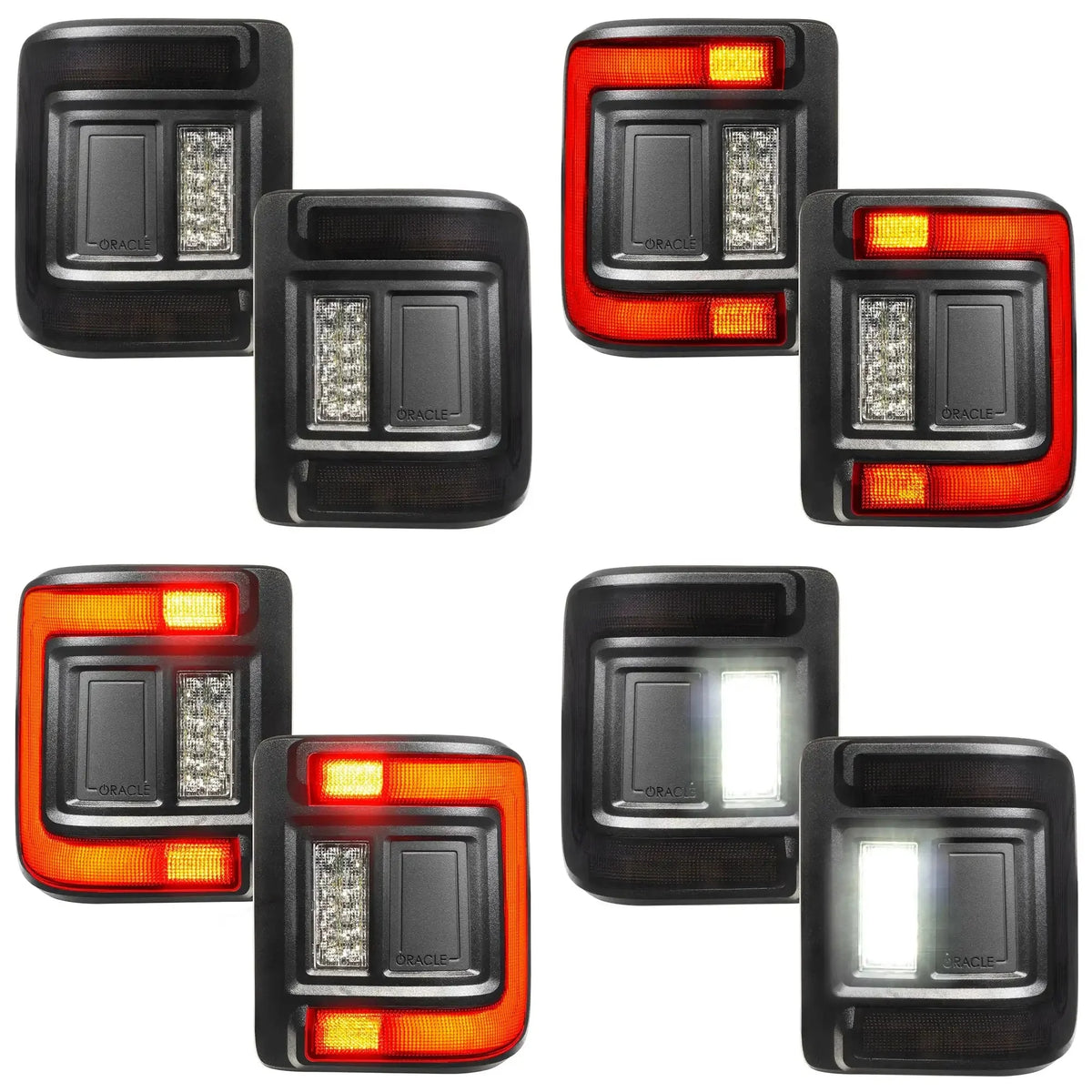 2018-2026 Jeep Wrangler JL ORACLE V2 Flush Mount LED Tail Lights