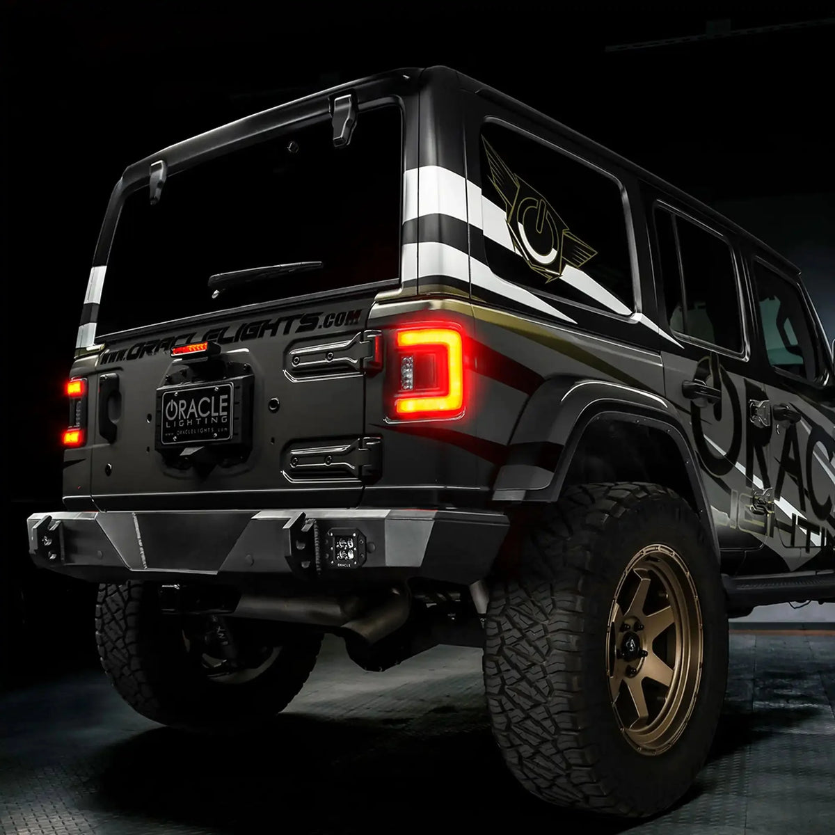 2018-2026 Jeep Wrangler JL ORACLE V2 Flush Mount LED Tail Lights