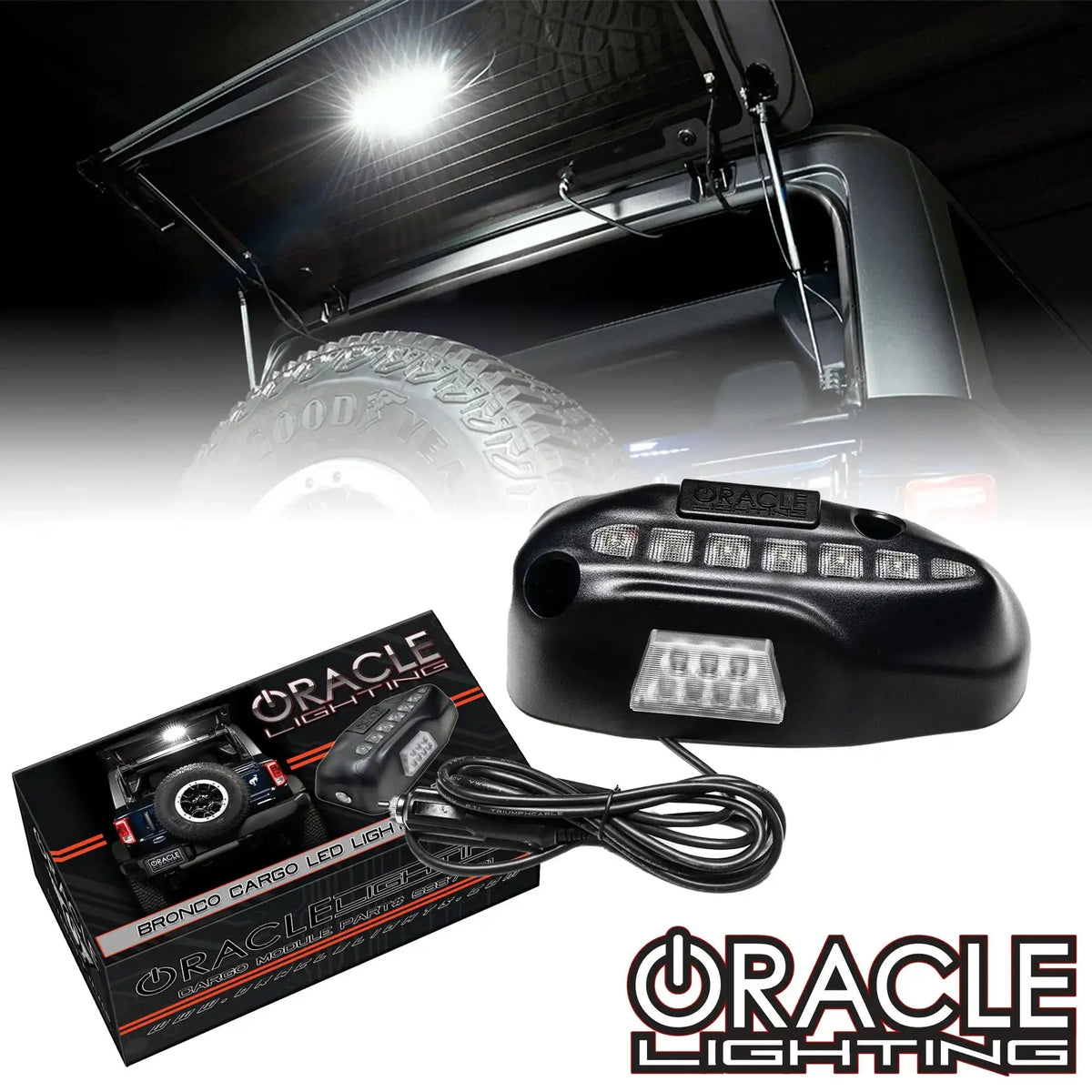 2021-2025 Ford Bronco ORACLE LED Cargo Light Module - Dual 5000K White LEDs