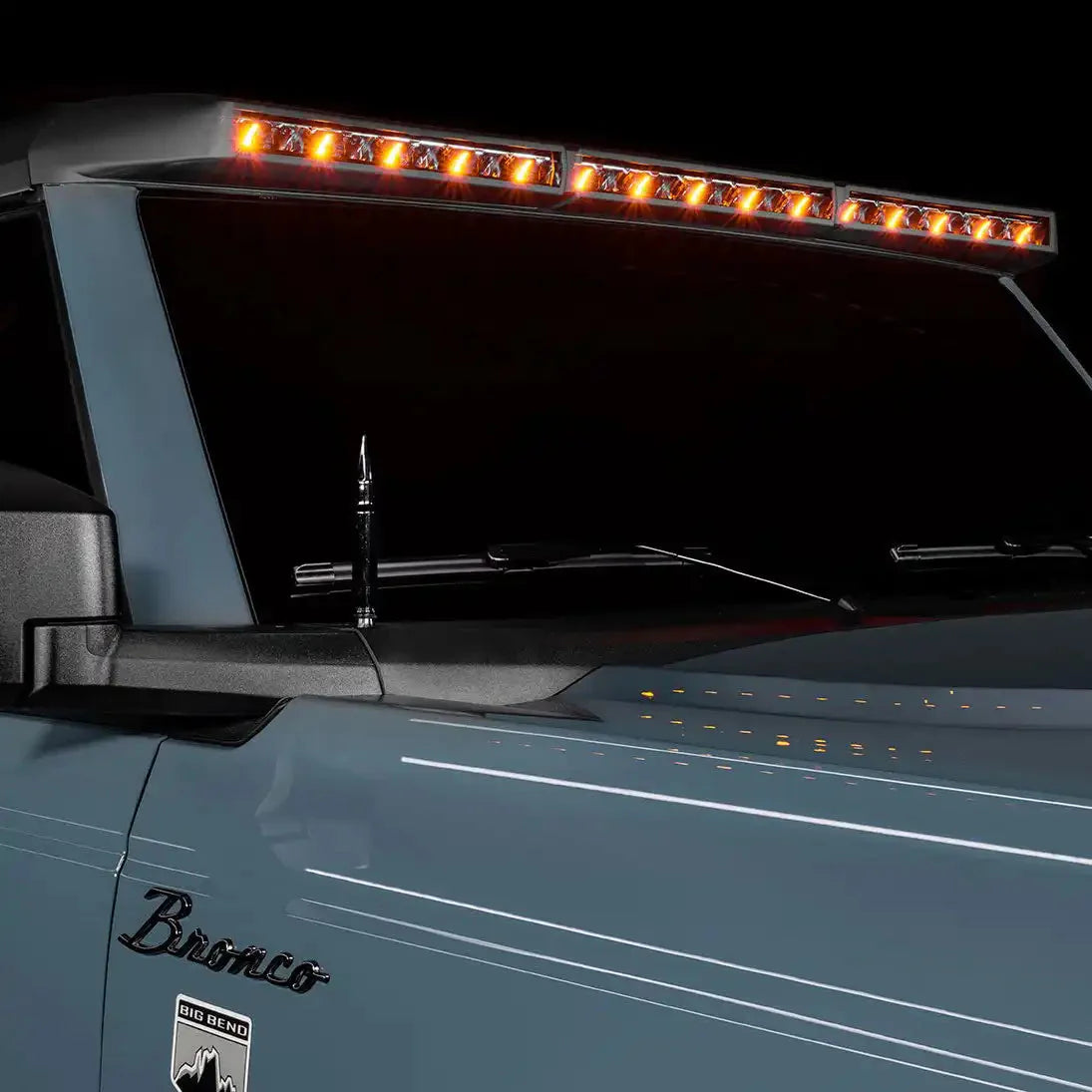 2021-2025 Ford Bronco ORACLE Integrated Roof LED Light Bar – 18,000 Lumens 240W