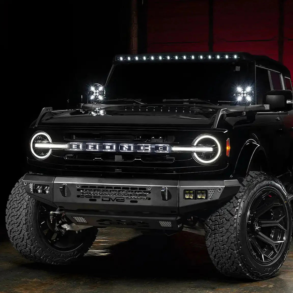 2021-2025 Ford Bronco ORACLE Integrated Roof LED Light Bar – 18,000 Lumens 240W