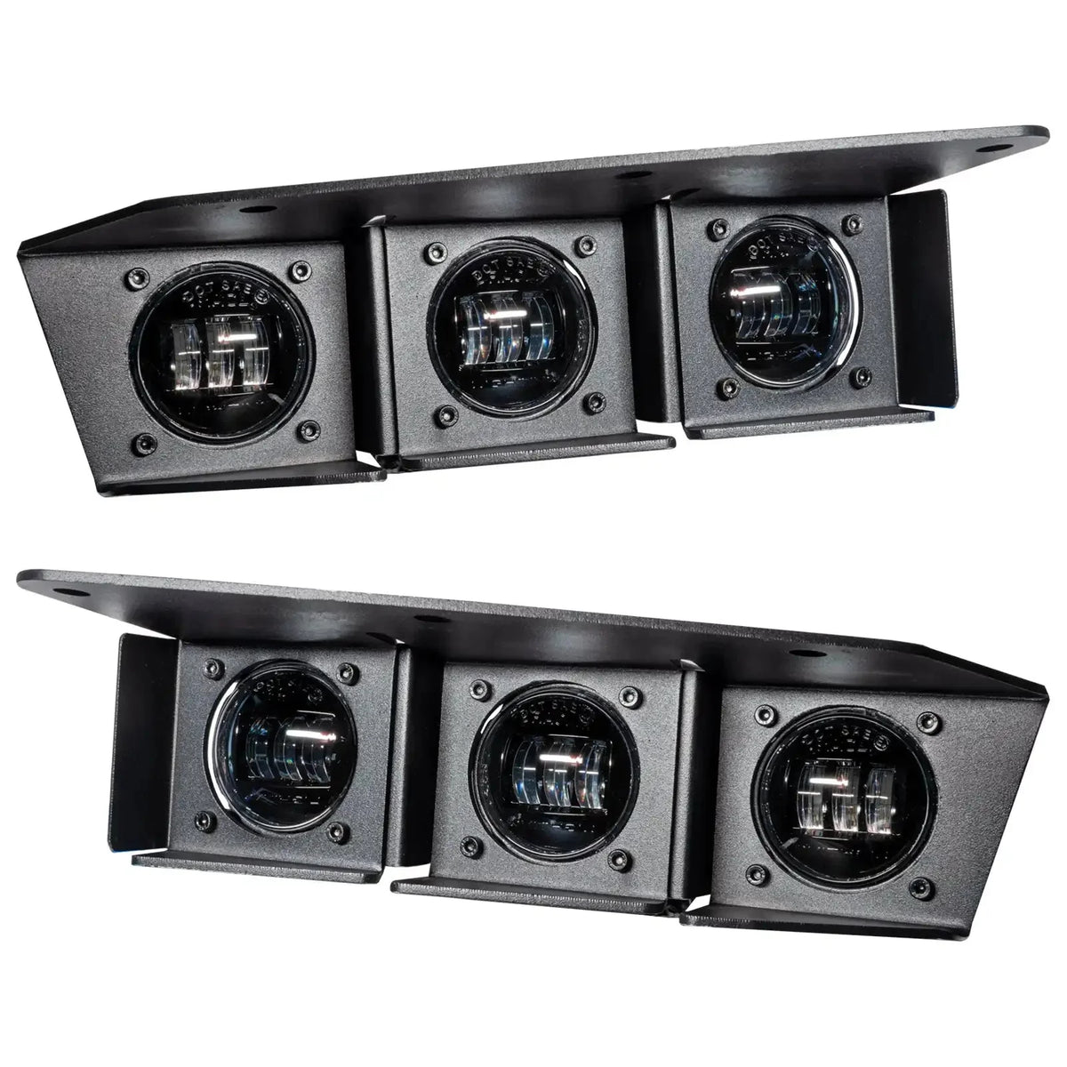 2021-2026 Ford Bronco ORACLE Triple LED Fog Light Kit for Steel Modular Bumper