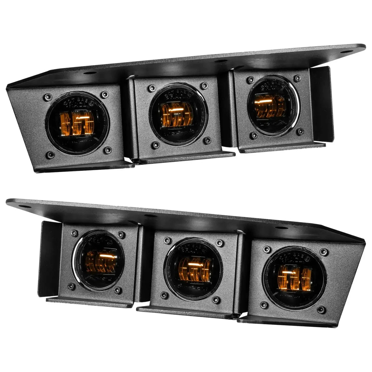 2021-2026 Ford Bronco ORACLE Triple LED Fog Light Kit for Steel Modular Bumper