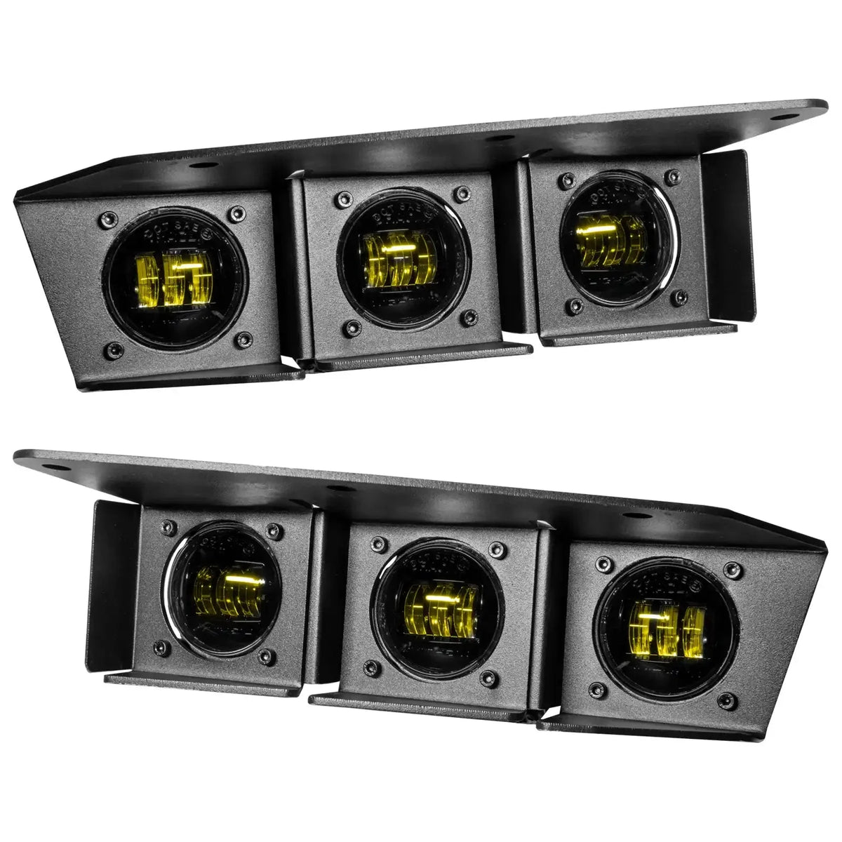 2021-2026 Ford Bronco ORACLE Triple LED Fog Light Kit for Steel Modular Bumper