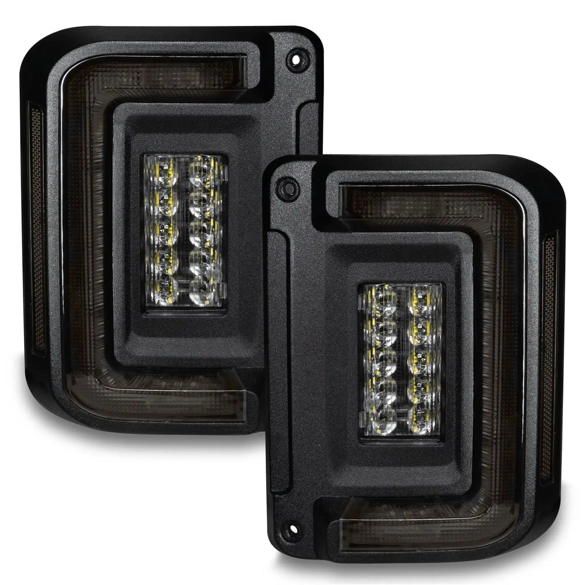 2007-2017 Jeep Wrangler JK ORACLE V2 Flush Mount LED Tail Lights - Low-Profile Trail Protection