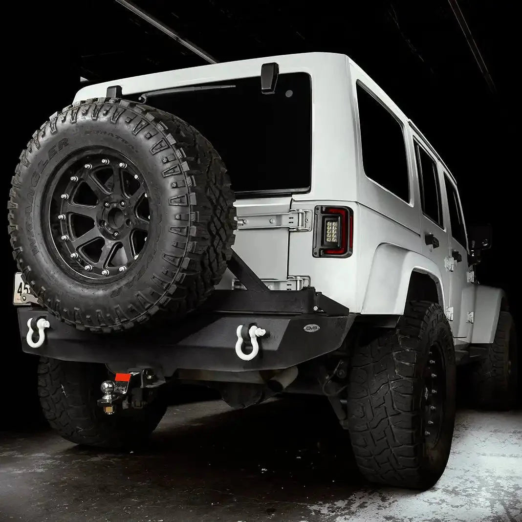 2007-2017 Jeep Wrangler JK ORACLE V2 Flush Mount LED Tail Lights - Low-Profile Trail Protection