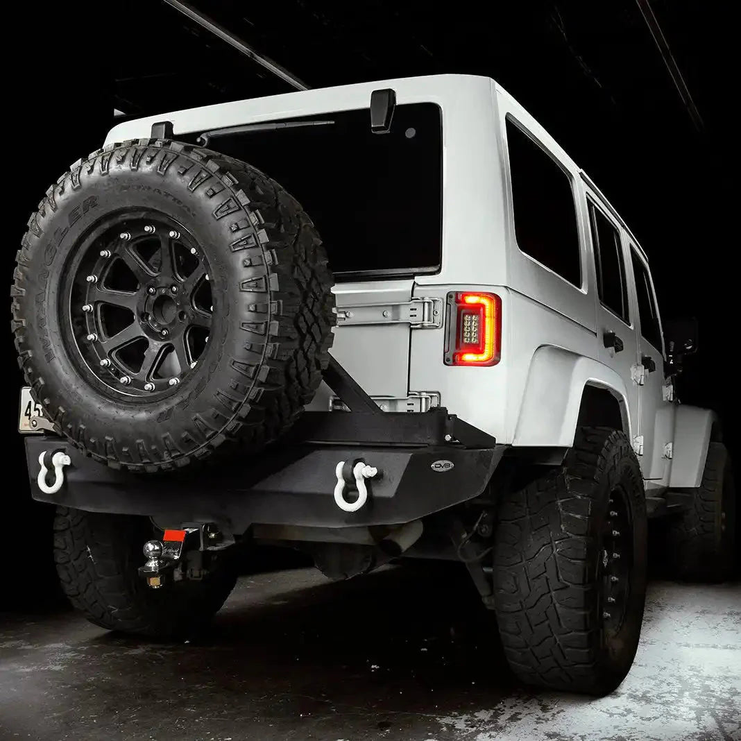 2007-2017 Jeep Wrangler JK ORACLE V2 Flush Mount LED Tail Lights - Low-Profile Trail Protection