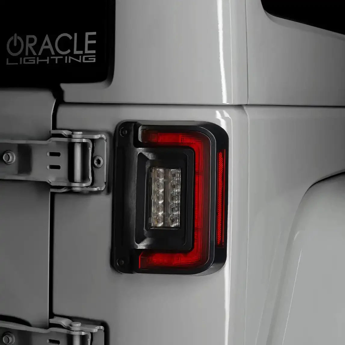 2007-2017 Jeep Wrangler JK ORACLE V2 Flush Mount LED Tail Lights - Low-Profile Trail Protection