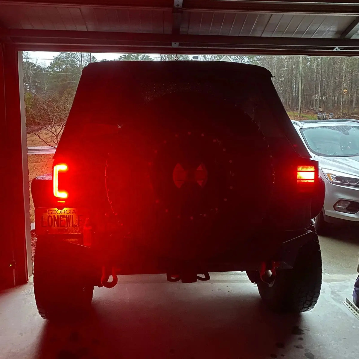 2007-2017 Jeep Wrangler JK ORACLE V2 Flush Mount LED Tail Lights - Low-Profile Trail Protection