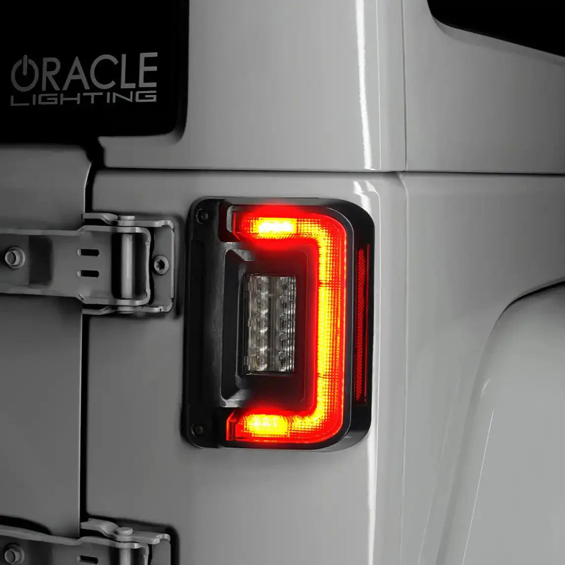 2007-2017 Jeep Wrangler JK ORACLE V2 Flush Mount LED Tail Lights - Low-Profile Trail Protection