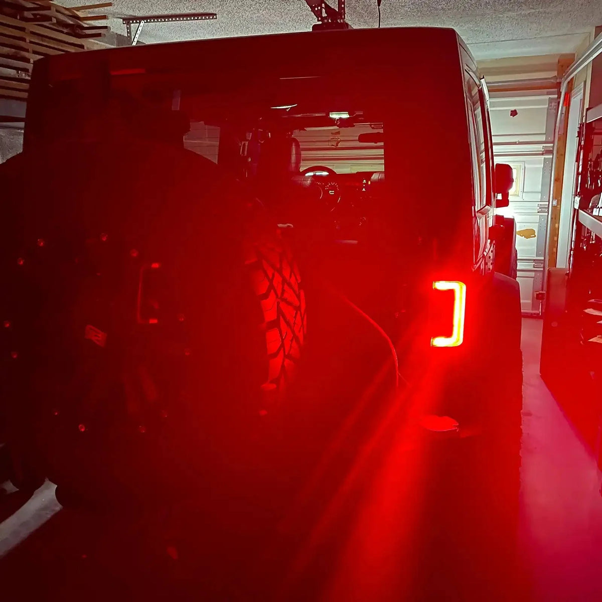 2007-2017 Jeep Wrangler JK ORACLE V2 Flush Mount LED Tail Lights - Low-Profile Trail Protection