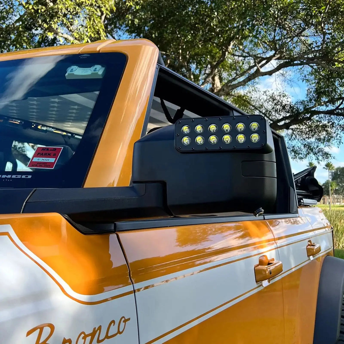 2021-2026 Ford Bronco ORACLE LED Off-Road Side Mirror Ditch Lights