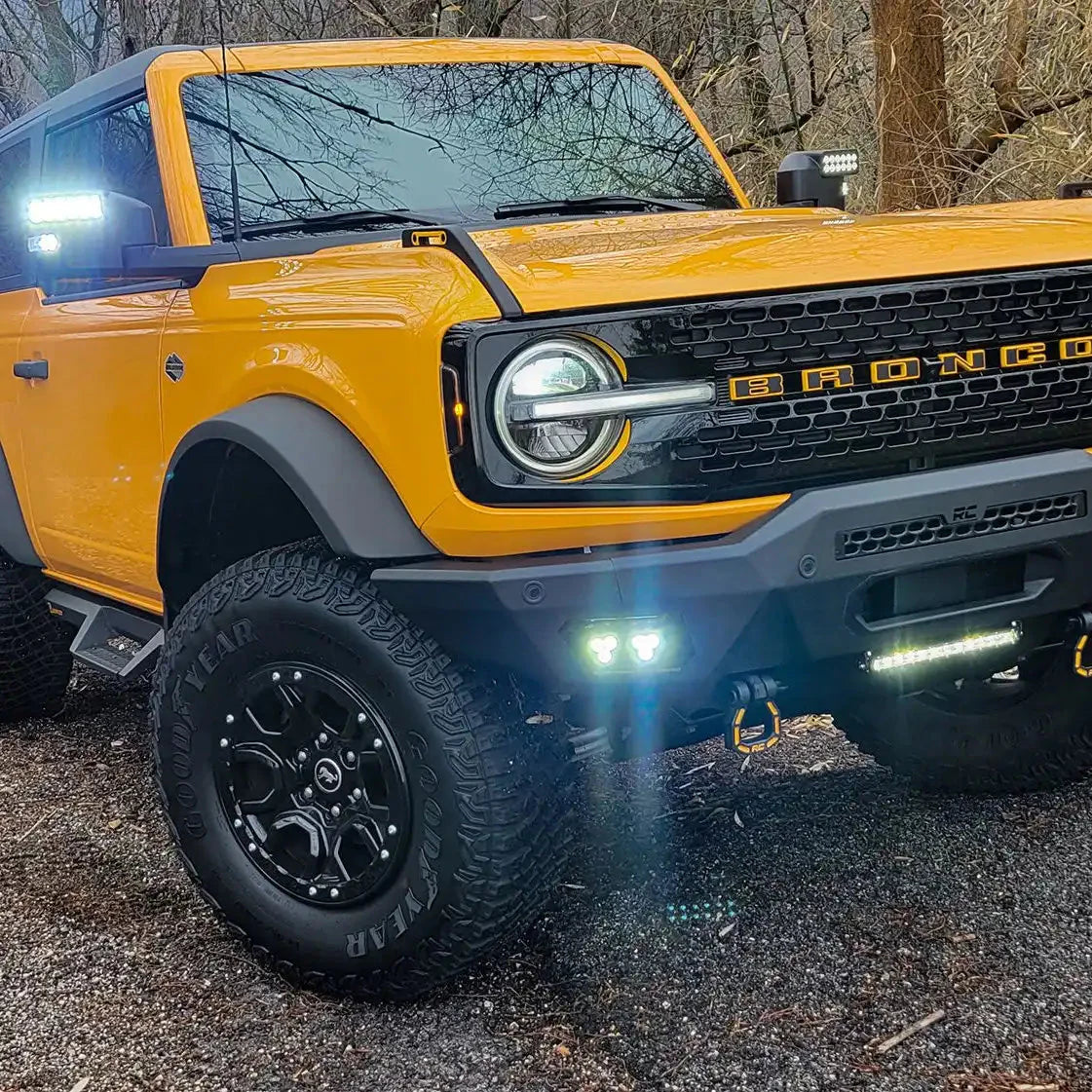 2021-2026 Ford Bronco ORACLE LED Off-Road Side Mirror Ditch Lights