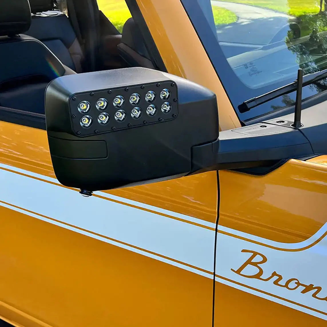 2021-2026 Ford Bronco ORACLE LED Off-Road Side Mirror Ditch Lights