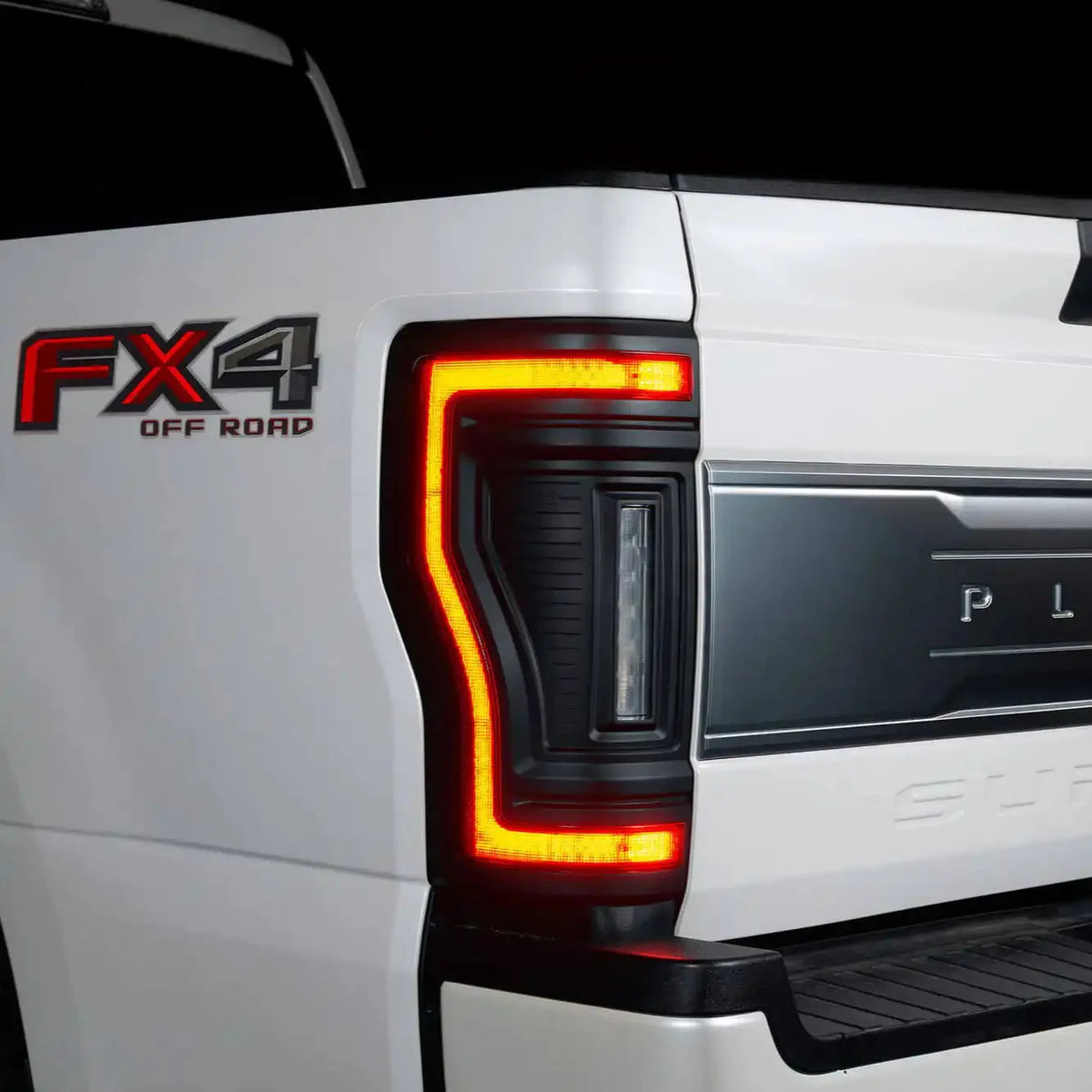 2017-2022 Ford F250/F350 Super Duty Flush Mount LED Tail Lights - Animated Turn Signals