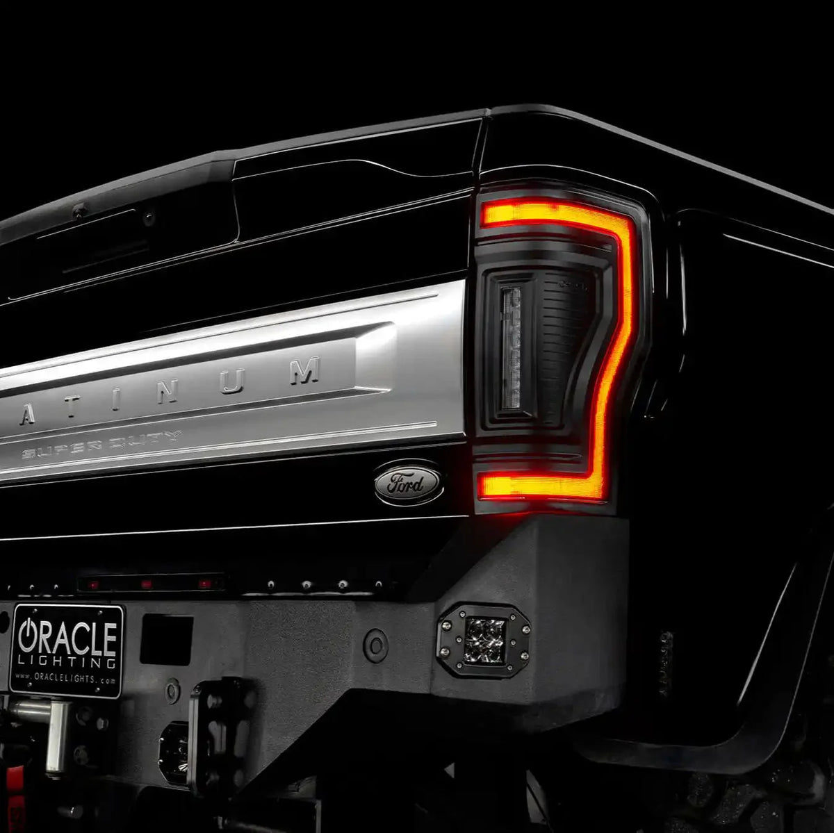2017-2022 Ford F250/F350 Super Duty Flush Mount LED Tail Lights - Animated Turn Signals