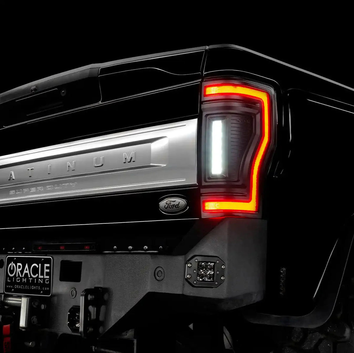 2017-2022 Ford F250/F350 Super Duty Flush Mount LED Tail Lights - Animated Turn Signals