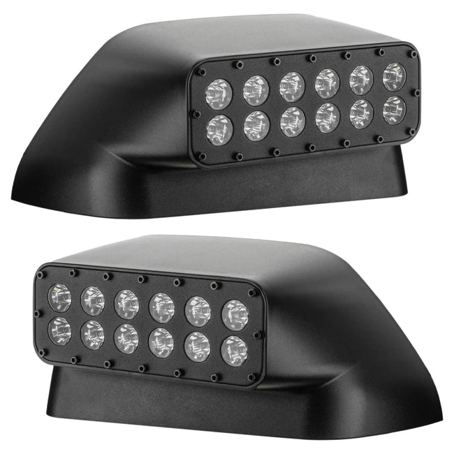 2020-2026 Ford F150 & 2017-2025 Ford Super Duty (F250/F350/F450/F550) LED Off-Road Tow Mirror Ditch Lights