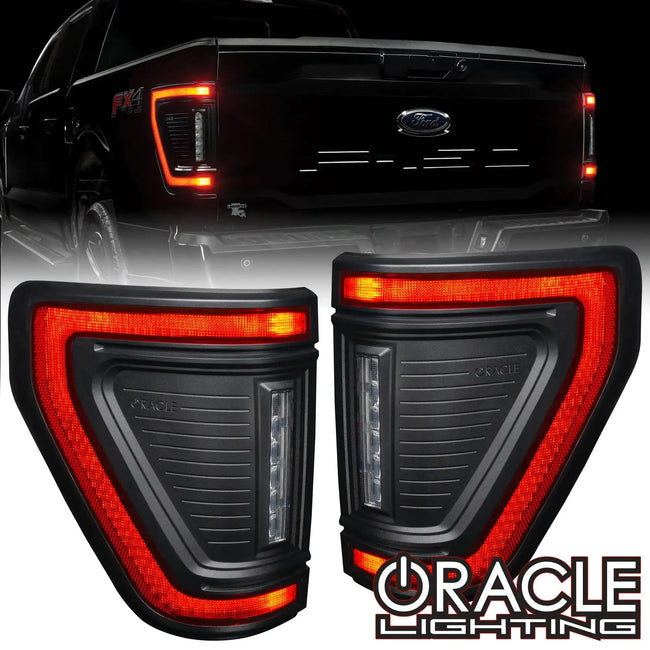 2021-2025 Ford F150 ORACLE Lighting Flush Style LED Tail Lights