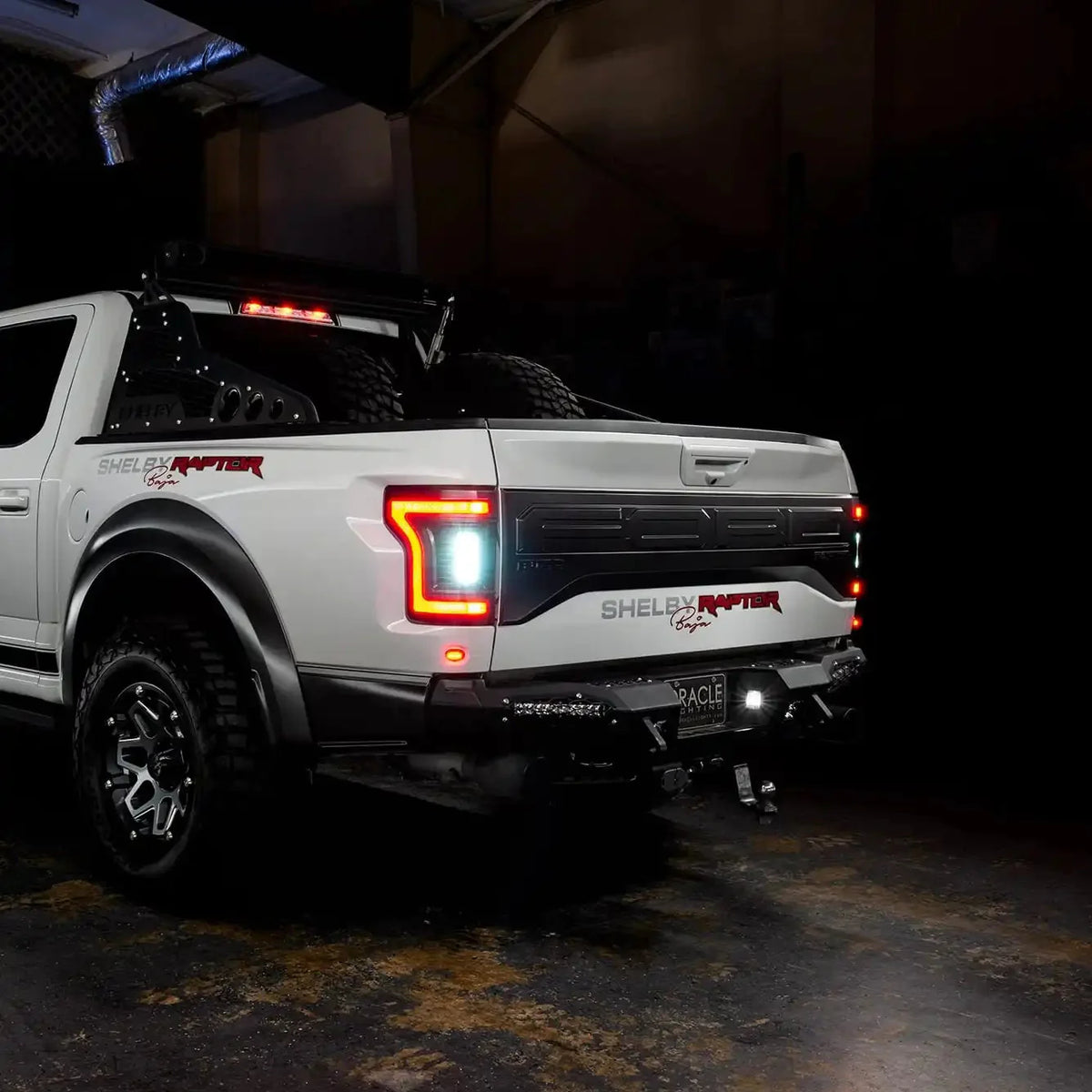 2015-2020 Ford F150 ORACLE Flush Mount LED Tail Lights with Sequential Turn Signals & BLIS