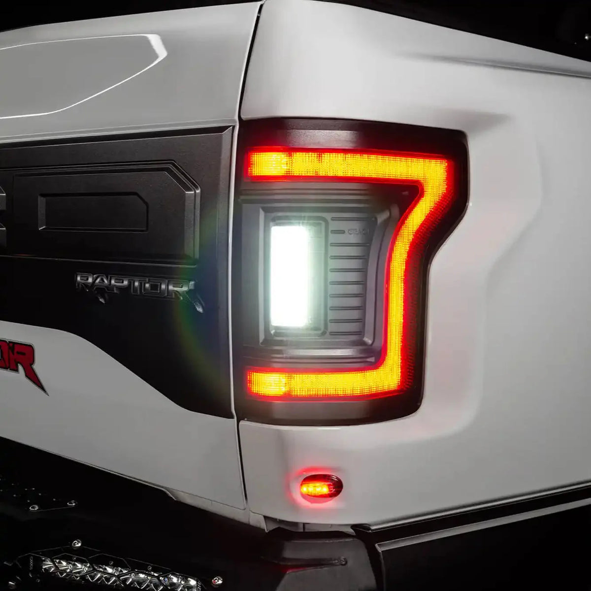 2015-2020 Ford F150 ORACLE Flush Mount LED Tail Lights with Sequential Turn Signals & BLIS