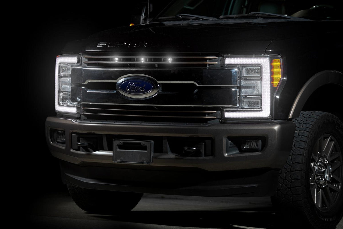 2017-2019 Ford F250/F350/F450/F550 Super Duty Raptor Style Grille Lights Kit
