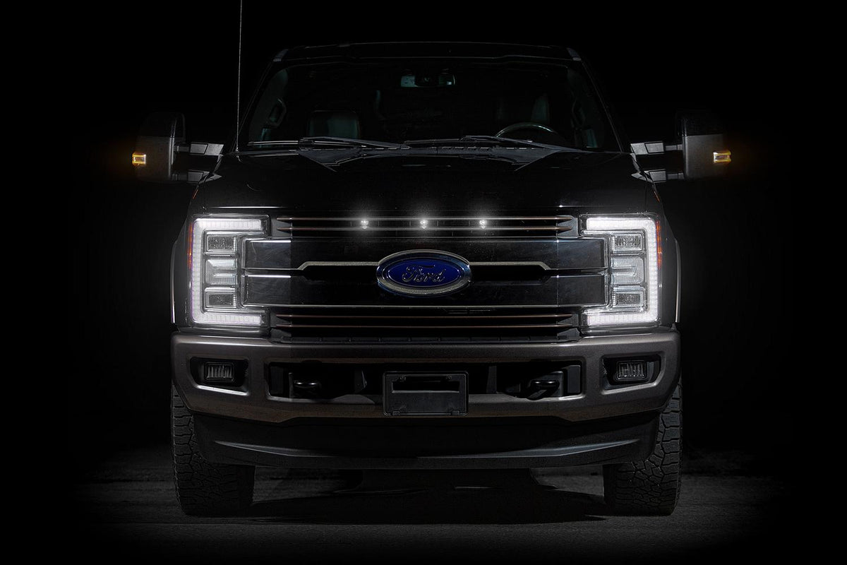 2017-2019 Ford F250/F350/F450/F550 Super Duty Raptor Style Grille Lights Kit