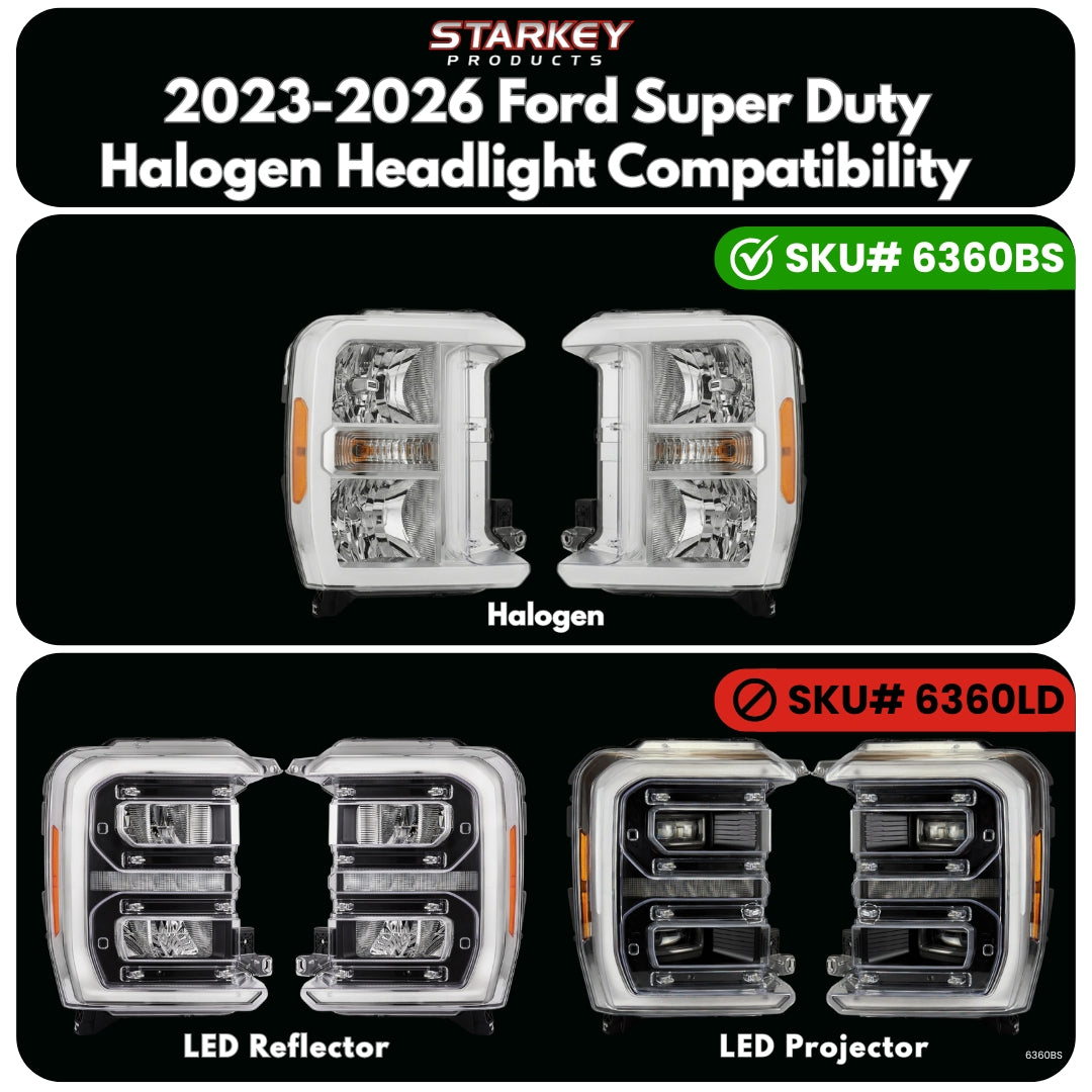 2023-2026 Ford F250/F350/F450/F550 Super Duty Fender Vent Lighting Kit