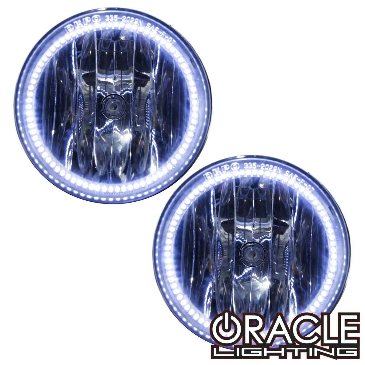 2014-2015 GMC Sierra 1500 ORACLE Pre-Assembled Fog Lights with LED Halo Rings