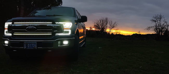 2018-2020 F150 Grill Accent LED Lights | XL, STX, XLT, KR, Lariat