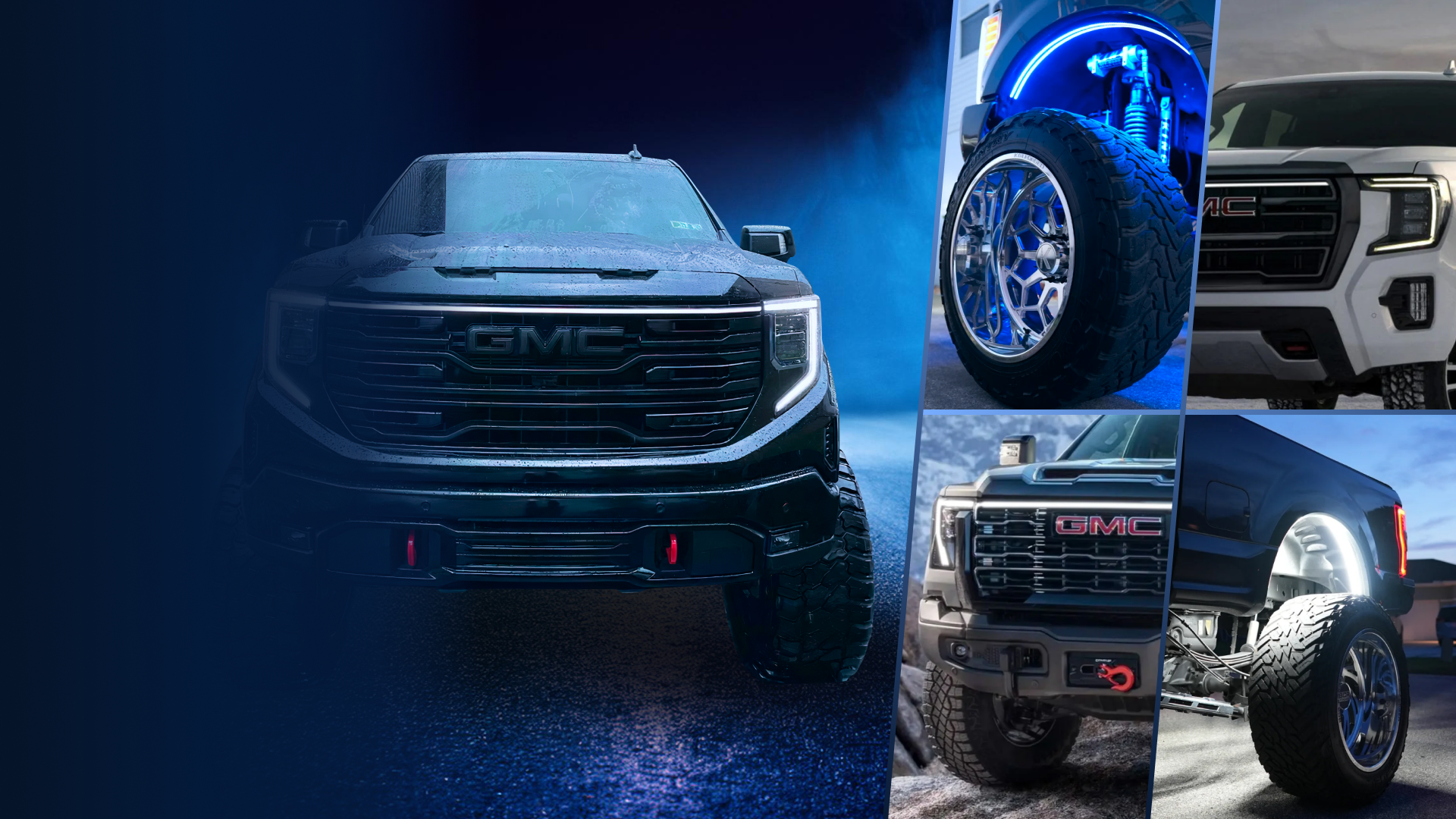 Custom LED Grille Lights for Ford, GMC, and RAM Pick-ups | Sick Diesel ...