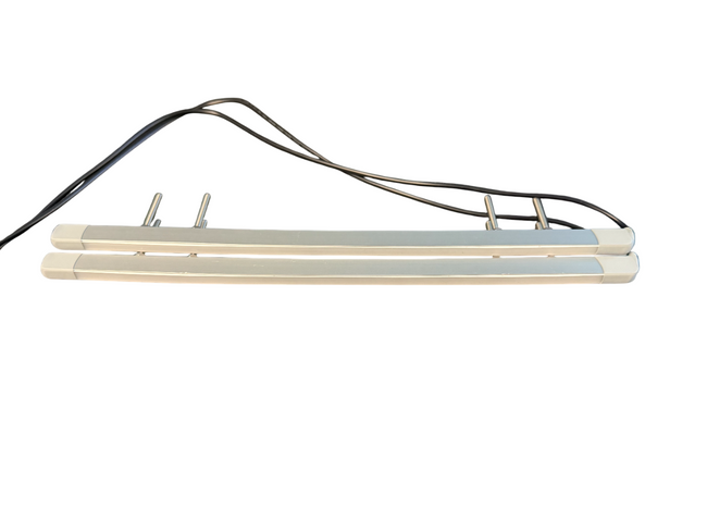 2020-2022 Ford F-250/F-350/F-450/F-550 Center LED Grille Light Kit – Set of 2 Bars, IP67, Plug-and-Play Ready