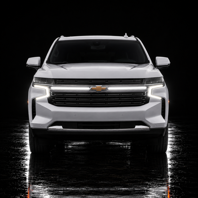 2021-2024 Chevrolet Tahoe LED Center Grille Light Kit – Precision Fit, IP67, Plug-and-Play Ready