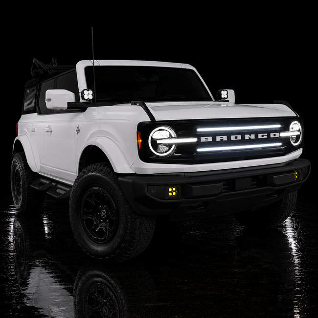 Ford Bronco Wildtrack LED Grill Lights | 2021-2023 Models