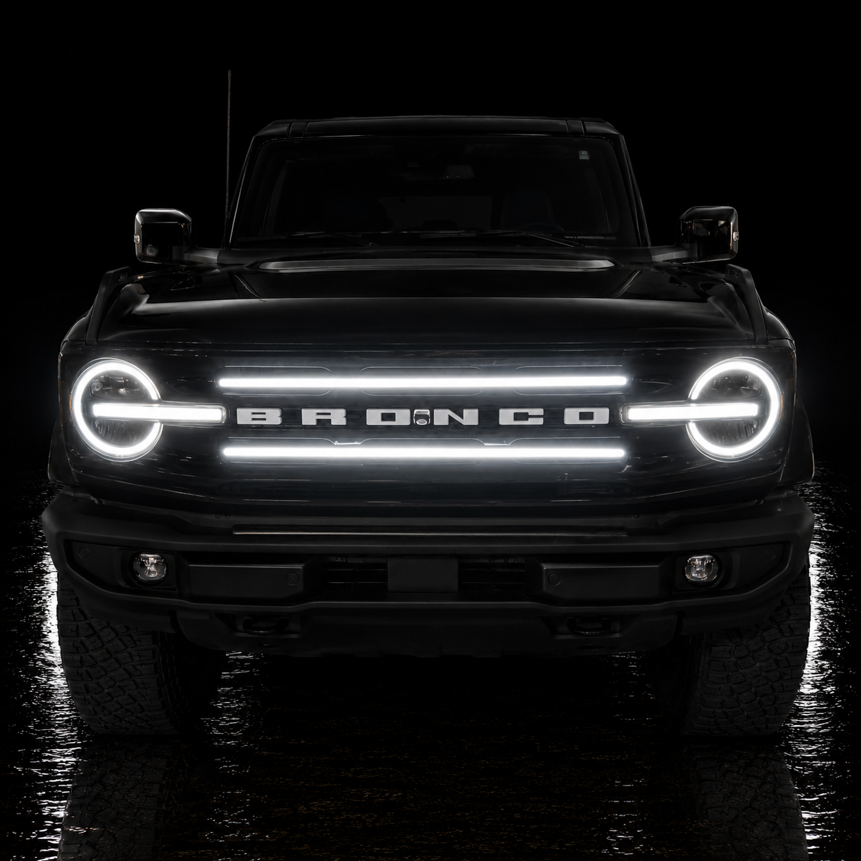 Ford Bronco Bad Lands LED Grill Lights | 2021-2023 Models