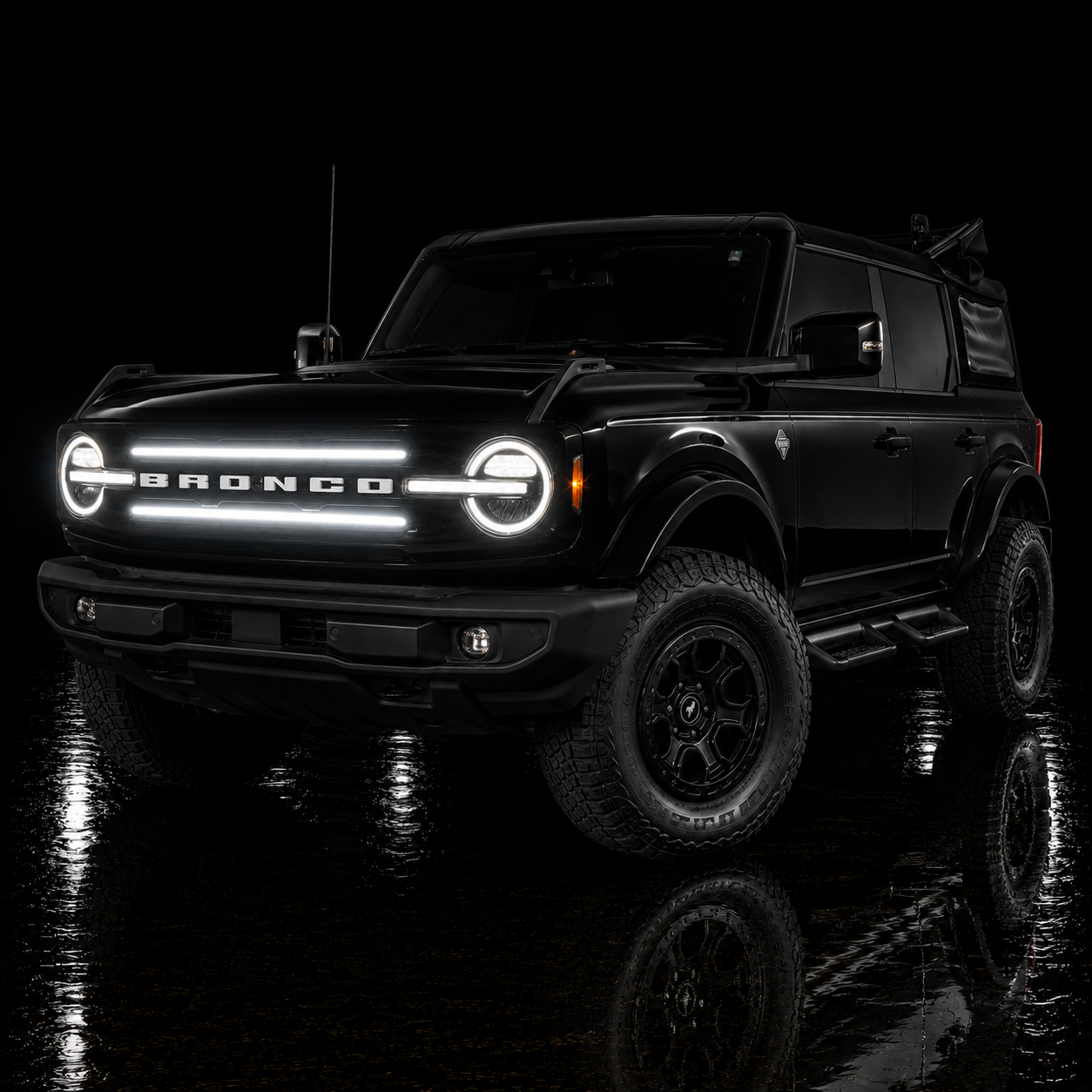 Ford Bronco Bad Lands LED Grill Lights | 2021-2023 Models