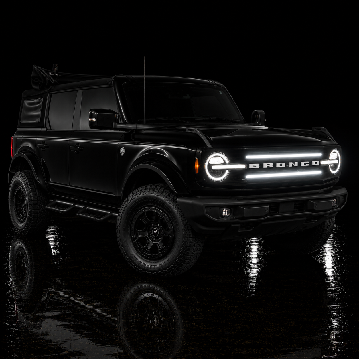 Ford Bronco Bad Lands LED Grill Lights | 2021-2023 Models