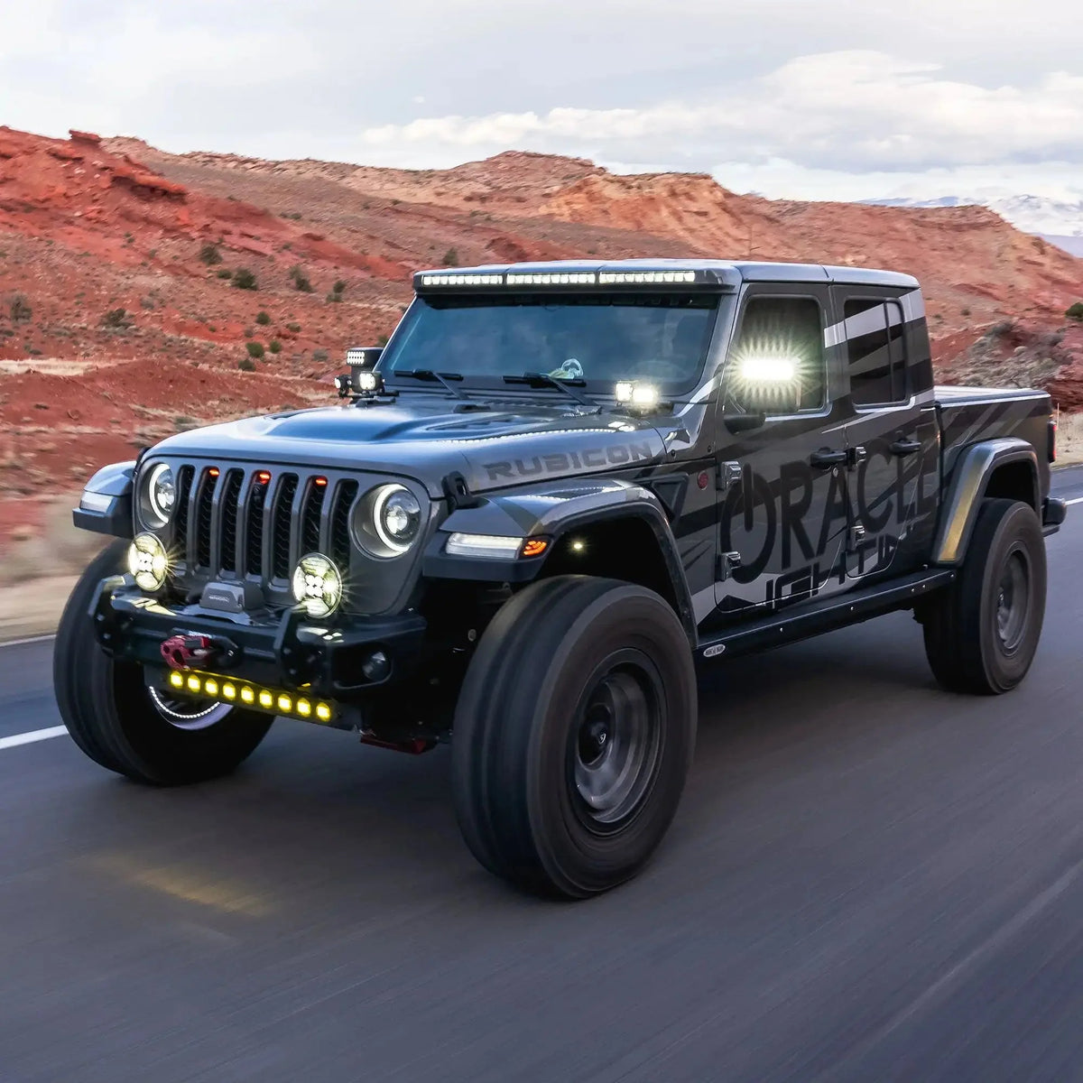 2018-2026 Jeep Wrangler JL & 2020-2026 Gladiator JT ORACLE Lighting "Smoked Lens" LED Front Side Markers