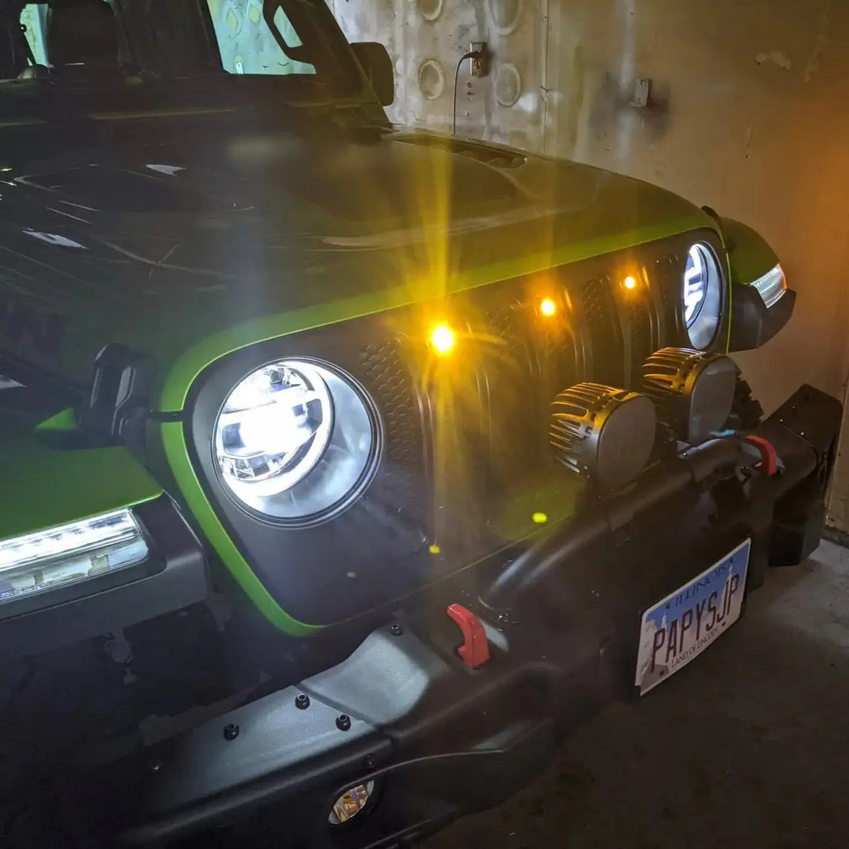 2018-2023 Jeep Wrangler JL ORACLE Pre-Runner LED Grill Light Kit