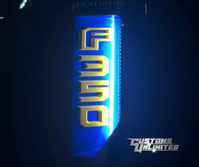 2017-2022 Ford SuperDuty (F250/F350/F450/F550) LED Fender Badge Kit