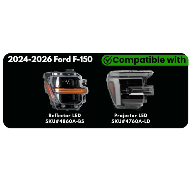 2024-2026 Ford F150 Fender Vent Lighting Kit