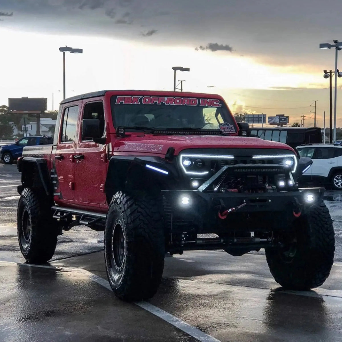 2018-2026 Jeep Wrangler JL & 2020-2026 Gladiator JT ORACLE VECTOR Pro Series II Full LED Grille