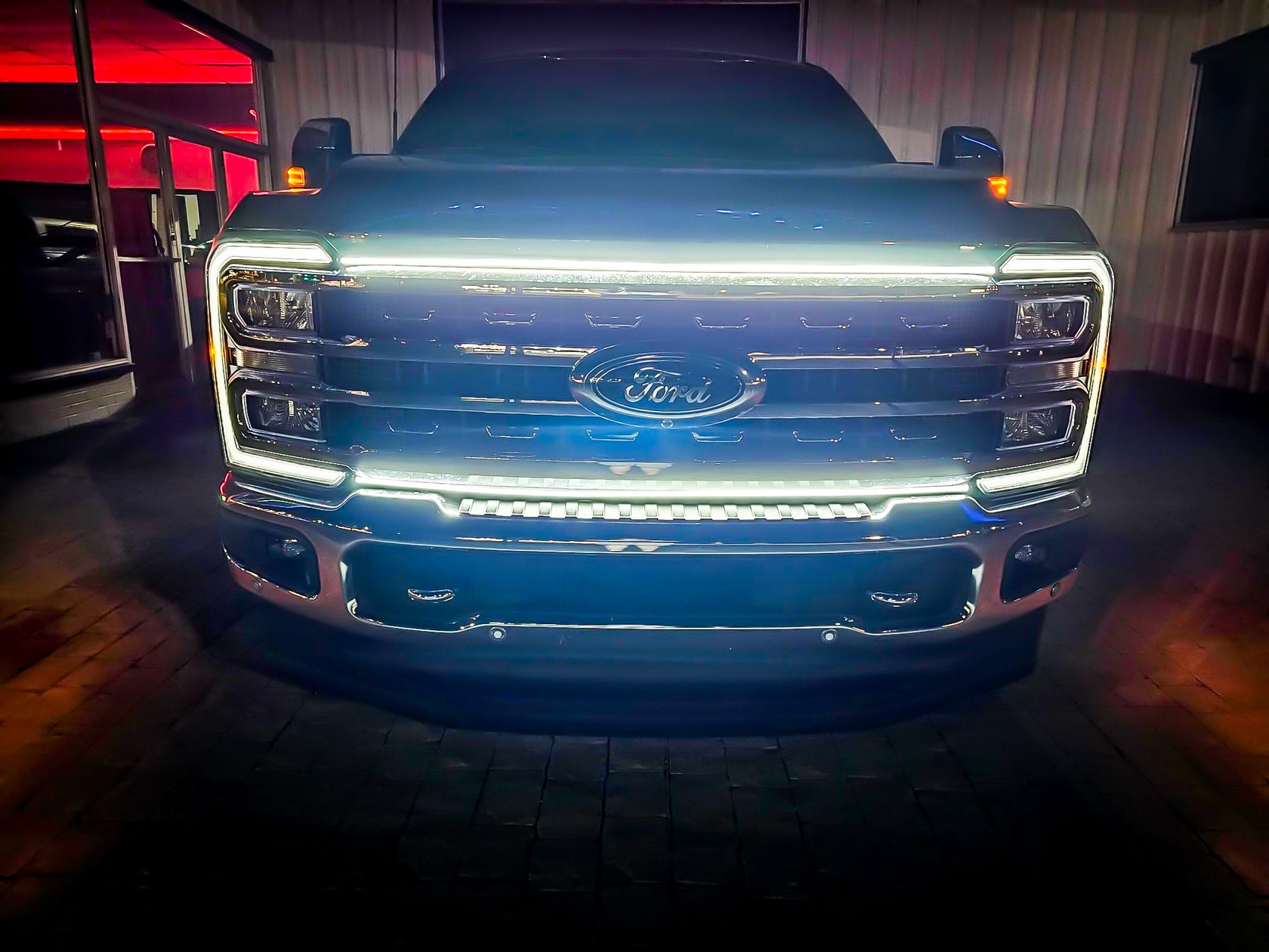 20232024 Ford F250, F350, F450 & F550 Super Duty Ghost Grill Lights