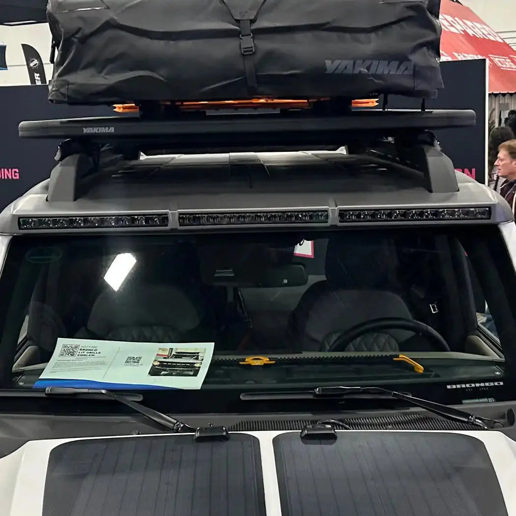 2021-2025 Ford Bronco ORACLE Integrated Roof LED Light Bar – 18,000 Lumens 240W