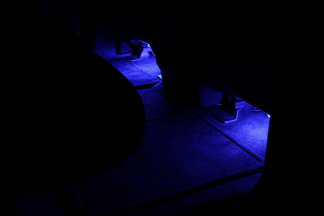 2009-2025 Ford F150 & 2011-2025 F250/F350/F450/F550 4-LED Footwell Lighting Kit