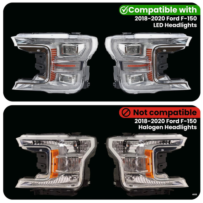 2018-2020 Ford F150 Parking Light Adapter for Factory LED Headlights