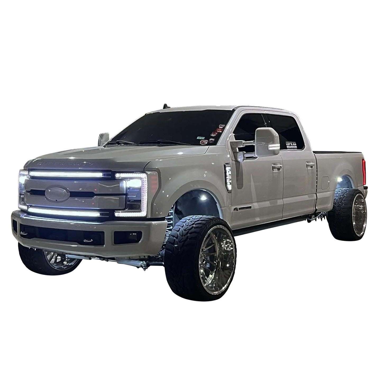 2017-2019 F250, F350, F450 & F550 Platinum Ghost Grill Lights